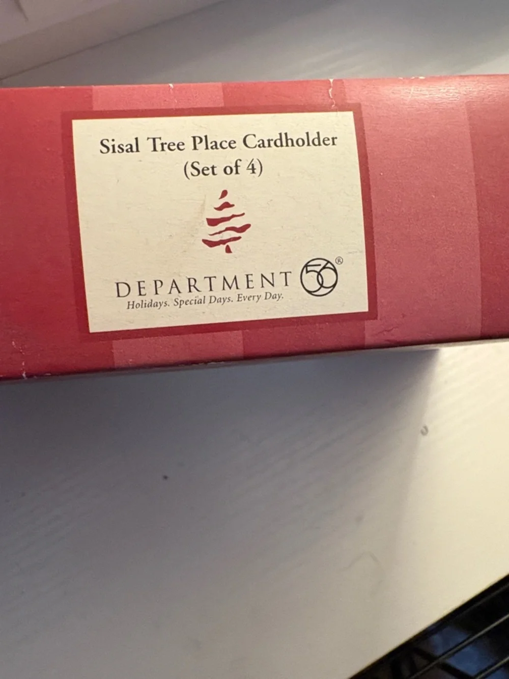 Colorful Christmas Tree Cardholder- Multi-Color - Picture 3 of 3